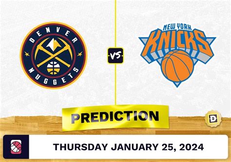 nuggets vs knicks prediction|Denver Nuggets vs. New York Knicks Prediction, Odds, NBA .